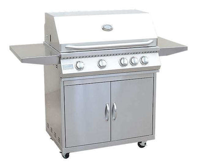 4 Burner KOKOMO 32" BBQ Grill - Heavy Duty 304 Stainless Steel, Lifetime warranty!